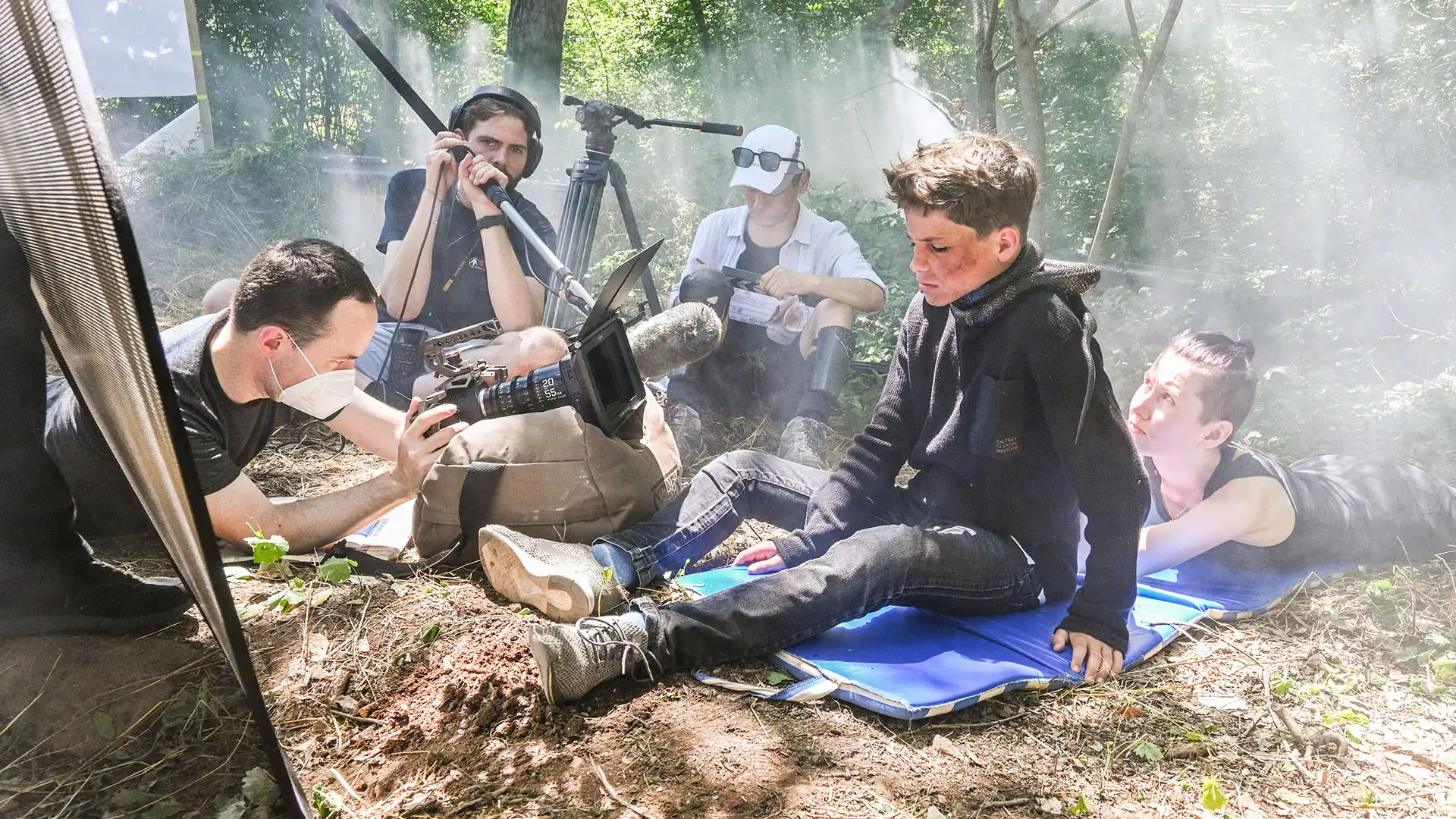 Behind the scenes